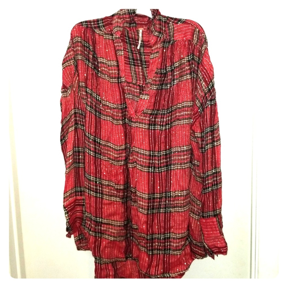 Free people v neck long sleeve